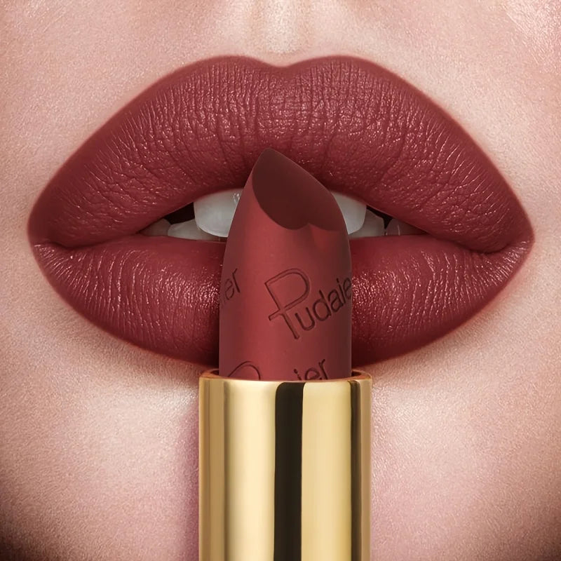 Soft Mist Velvet Matte Lipstick, Waterproof Smudge Proof, Lightweight Easy Application, Long Wear Smooth Lip Color
