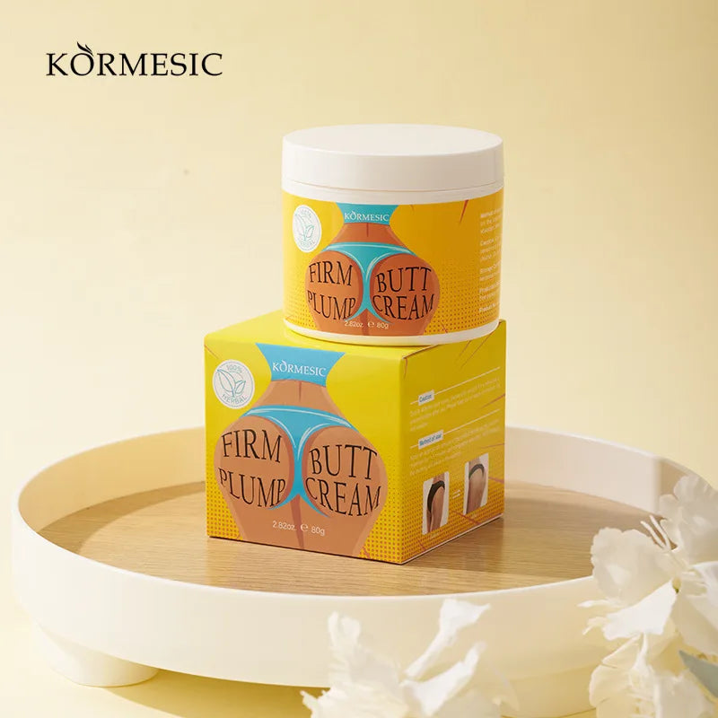 80g Herbal Butt-Lifting Cream, Body Moisturizing Lotion, Contains Extracts of Angelica, Ginseng, and Other Ingredients, Moisturizes the Skin, Lifts and Firms, Highlights the Contours of the Buttocks, Makes the Buttocks Look M