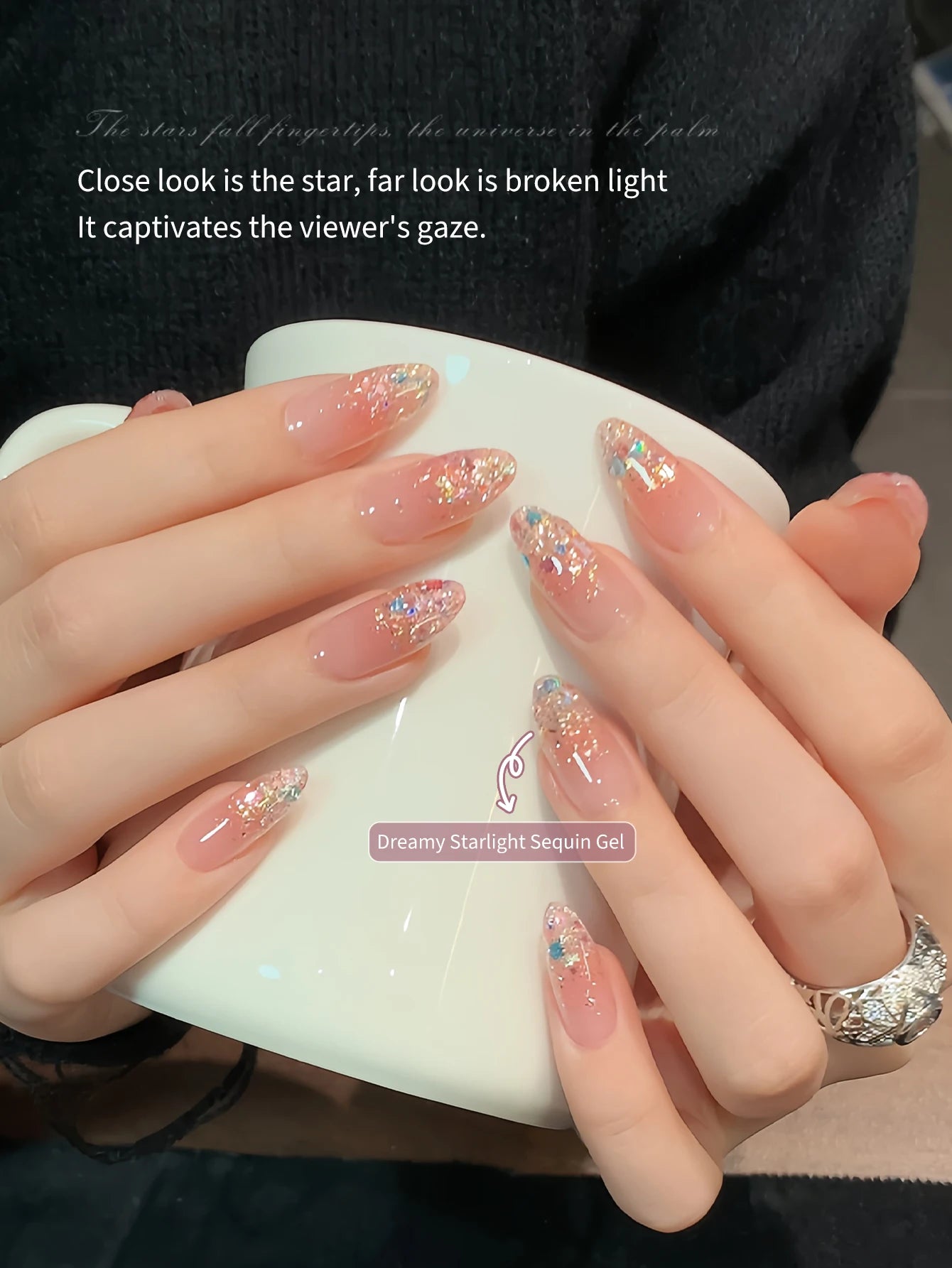 5g Explosive Flash Illusion Star Sequin Gel Nail Polish, Reflective Semi Permanent UV Nail Varnish, Gift For woman Salon