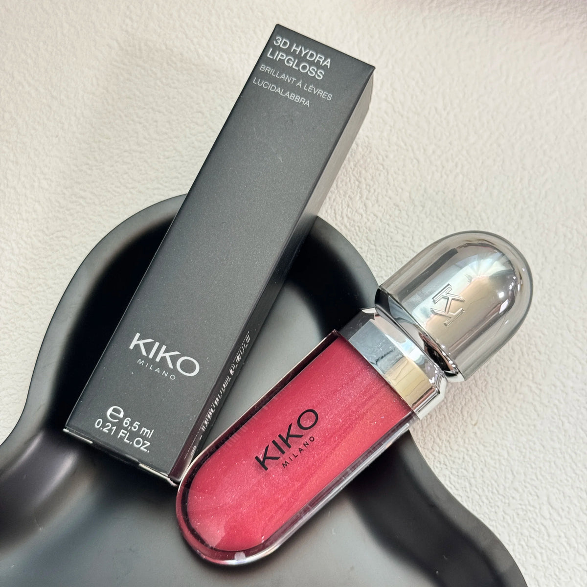 KIKO 3D Liquid Lip Gloss Mirror Colour Pearlescent Shimmer Moisturizing Waterproof Plump Glossy Lasting Not Fading Lipstick