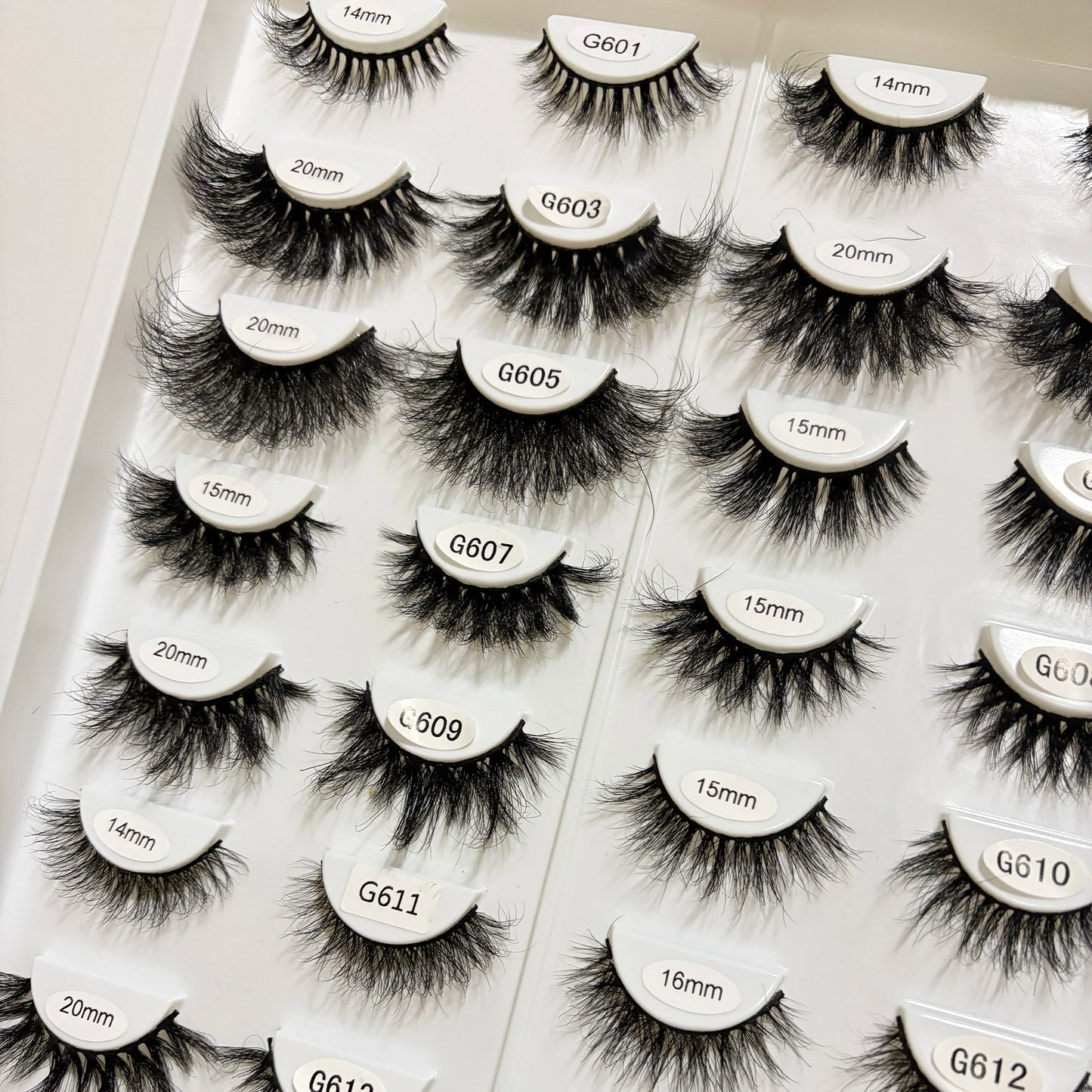 Mink Eyelashes New Soft Natural Full Strip Lashes Vendor Wholesale Fluffy Wispy 3d Mink Lashes Suppliers