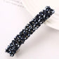 New Korean Sweet Color Crystal Hair Rhinestone Barrettes Hair Beads Hair Clips for Women Spring Headwear Accessories