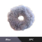 1PC Fluffy Warm Autumn Winter Elastic Hair Band Scrunchies Large Intestine Hair Ring For Women Girls Plush Hair Rope Hairwear
