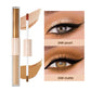 2 In 1 Stick Pearly Matte Eyeshadow Cream Smooth Nude Eye Makeup Liquid Contour Shadow Stick Waterproof Shimmer High Light Pen