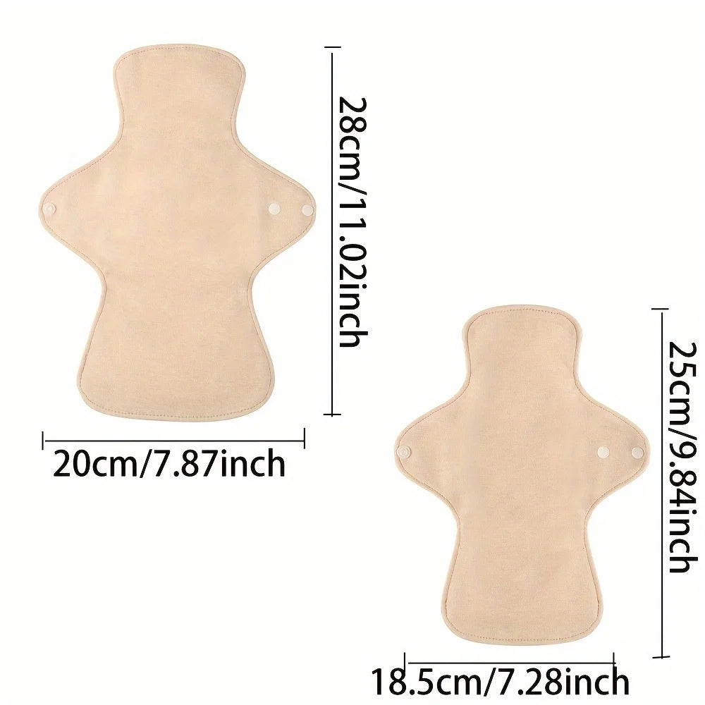 5pcs Reusable Cotton Mesh Sanitary Pads Washable Breathable Comfortable Underwear Panty Liners Sanitary Towels for Summer