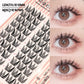 Noglue Eyelashes Natural False Eyelashes DIY Lashe Clusters Glue Strands Eye Lashes  Adhesive Eyelash Artificial Eyelashes