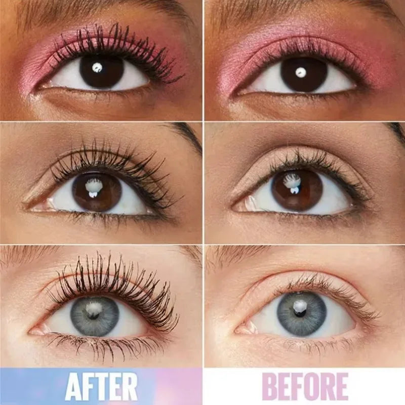 Eyelashes Lengthening Mascara Waterproof Long Lasting Silky Lash Black Eyelashes Extension Make Up Beauty Eye Korean Cosmetic