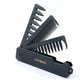 NEW Style 2 in 1 Pocket Folding Comb Barber Hair Clipper Combs Hair Styling Tools Professional Salon Wide Tooth Oil Head Comb