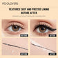 5pcs Black Eyeliner, Quick-drying Extremely Thin Eyeliner, Waterproof and Sweat-proof, Not Easy To Smudge, Eye Cosmetics