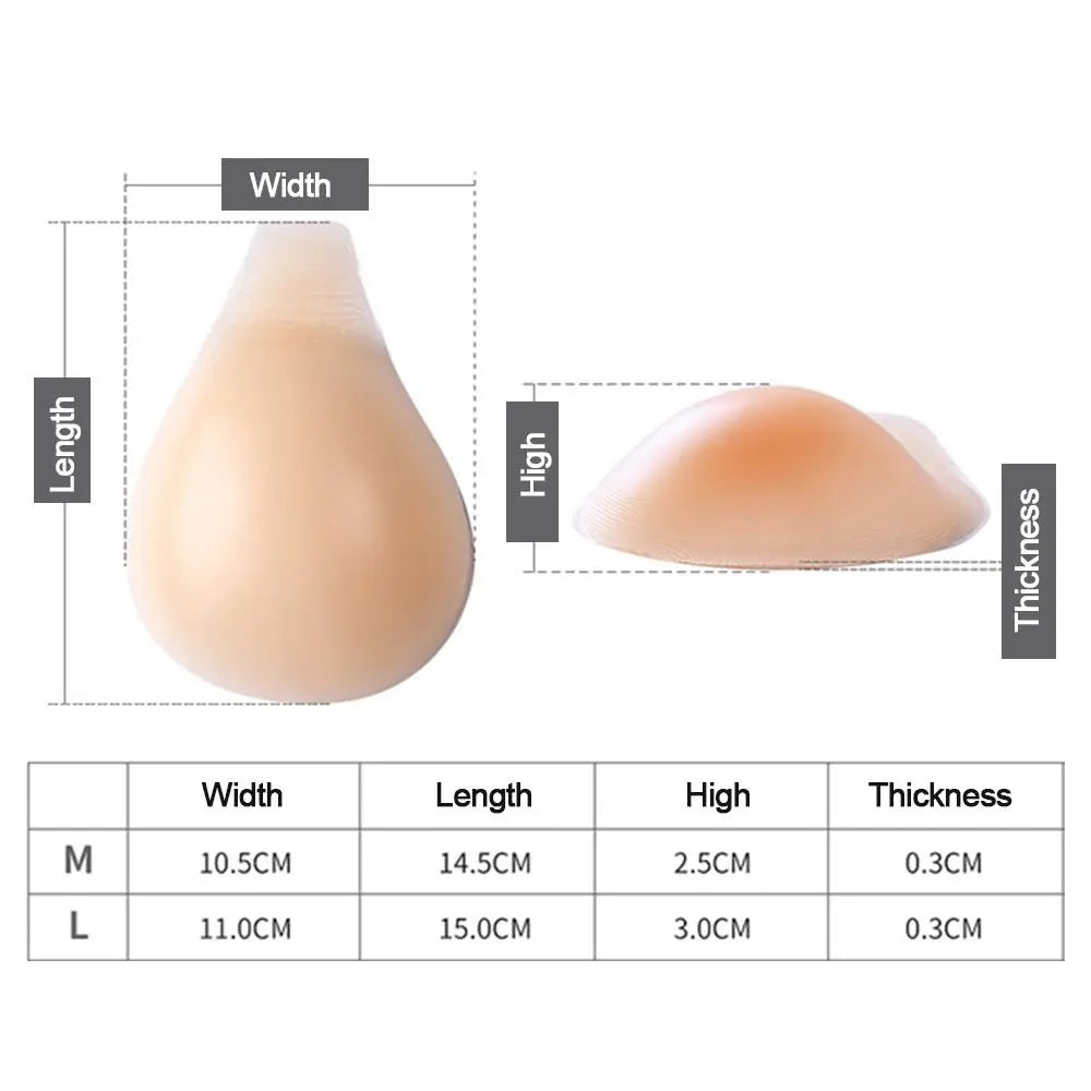 Sexy Self Adhesive Bra Silicone For Women Cover Bra Pad Breast Lift Chest Stickers Strapless Breast Petals Nude Bra