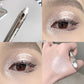 Metallic Glitter Eyeshadow Stick Matte Red Waterproof Shimmer Lying Silkworm Long Lasting High Gloss Pearlescent Eyeshadow Pen