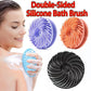 Body scrub, skincare and bath tools, soft silicone body scrub, scalp exfoliating, non irritating shower gel massager