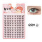 DINGSEN 10 rows Individual Eyelashes Wholesale 10-12mm Cluster Lashes Natural Anime False Kake Eyelashes Extension Makeup