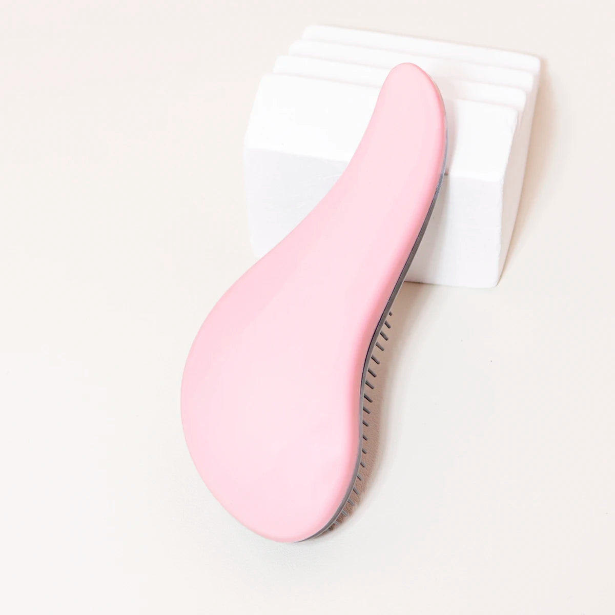 Antistatic massage brush winding shower massage brush wet hair curly brush salon hairdressing tool Special for real hair wigs