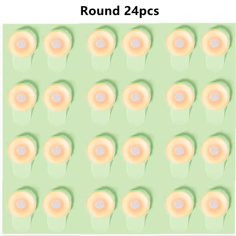 Wholesale Women Lift Up Invisible Reusable Self Adhesive Silicone Breast Lift Tape Nipple Cover Chest Paste Party Dress Bras