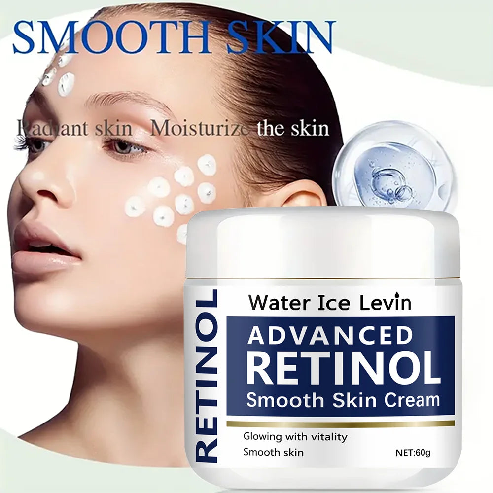 Advanced Retinol Smooth Skin Cream Vibrant Light Smooth Skin Combination Day and Night Use Vitamin C Moisturizing Cream Suitable for Sensitive Skin Retinol Moisturizing Cream