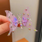 Styling Lively Moving Wings Bangs Cute Fairy Rhinestone Butterfly Hairpin Three-dimensional Hair Clip Headwear Hair Accessories