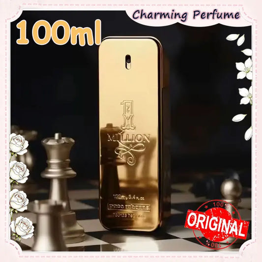 100ML Classic scent 1 Million Parfum Mature Masculinity Body Spray for Men Eau De Toilette Spray Perfume for Men Fragrance Spray