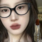 6Ccolors Matte Lipstick Crayon Milky Tea Purple Lip Tint Velvet Sexy Dark Red Lipstick Pen Non-stick Cup Lasting Brighten Makeup