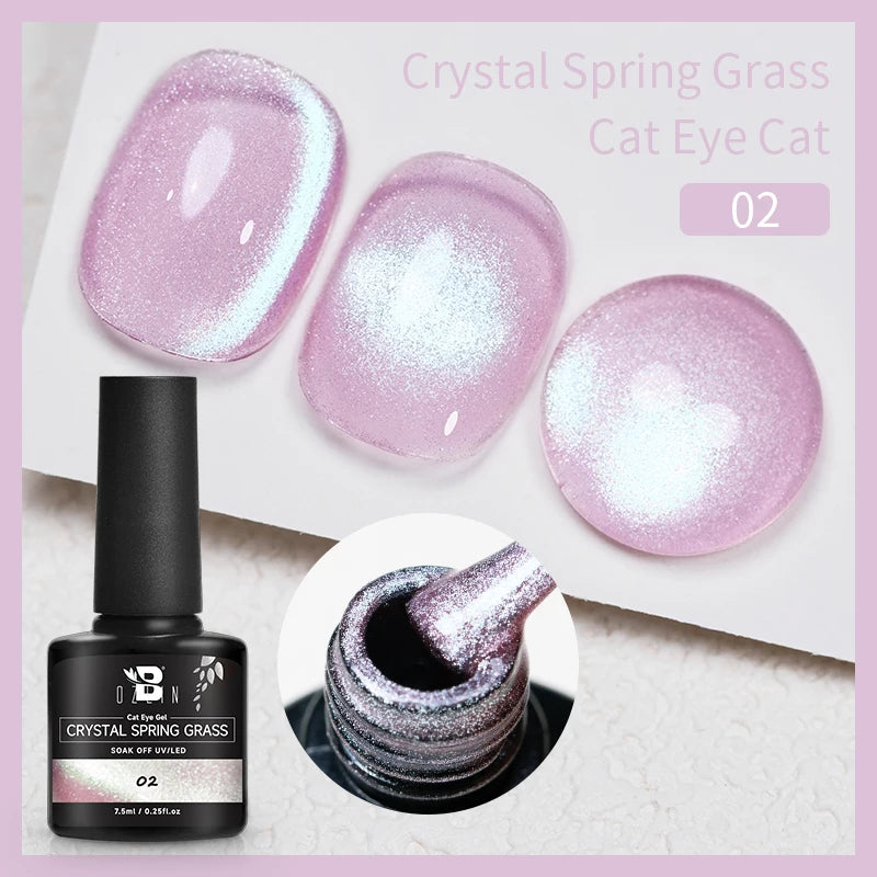 AWStorG 7.5ml Starlit Cat Magnetic Gel Nail Polish Must need Black Gel-Polaris Light Soak Off UV Gel Varnis Semi Permanent DIY