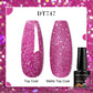 MEET ACROSS 160 Colors 7.3ml Gel Nail Polish Vernis Glitter Sparkly Semi Permanent Soak Off LED UV Gel Varnish Nail Art Manicure