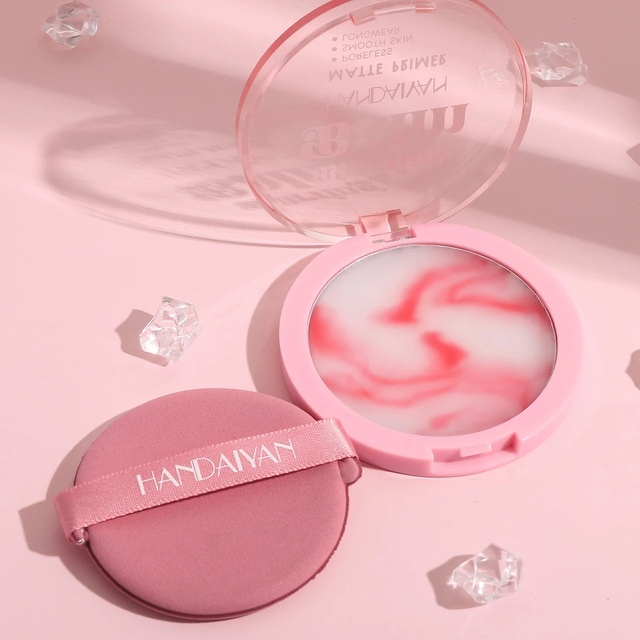 Three-dimensional contouring, natural, lightweight, waterproof, oil-controlling, non-stuck matte concealer powder