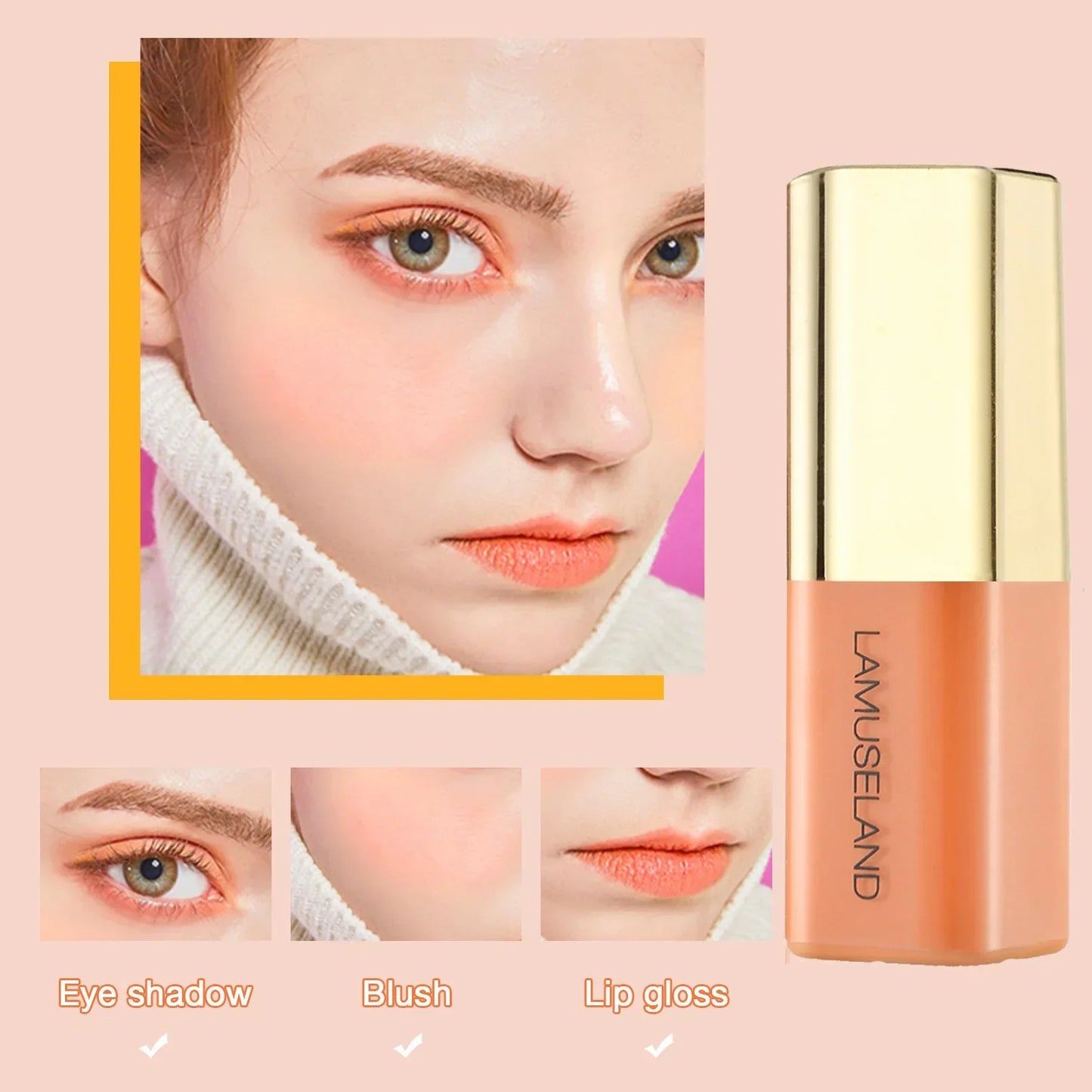 Liquid Blush Face Liquid Blush Lip  Cheek Natural Blush Long Lasting Waterproof 2024 New