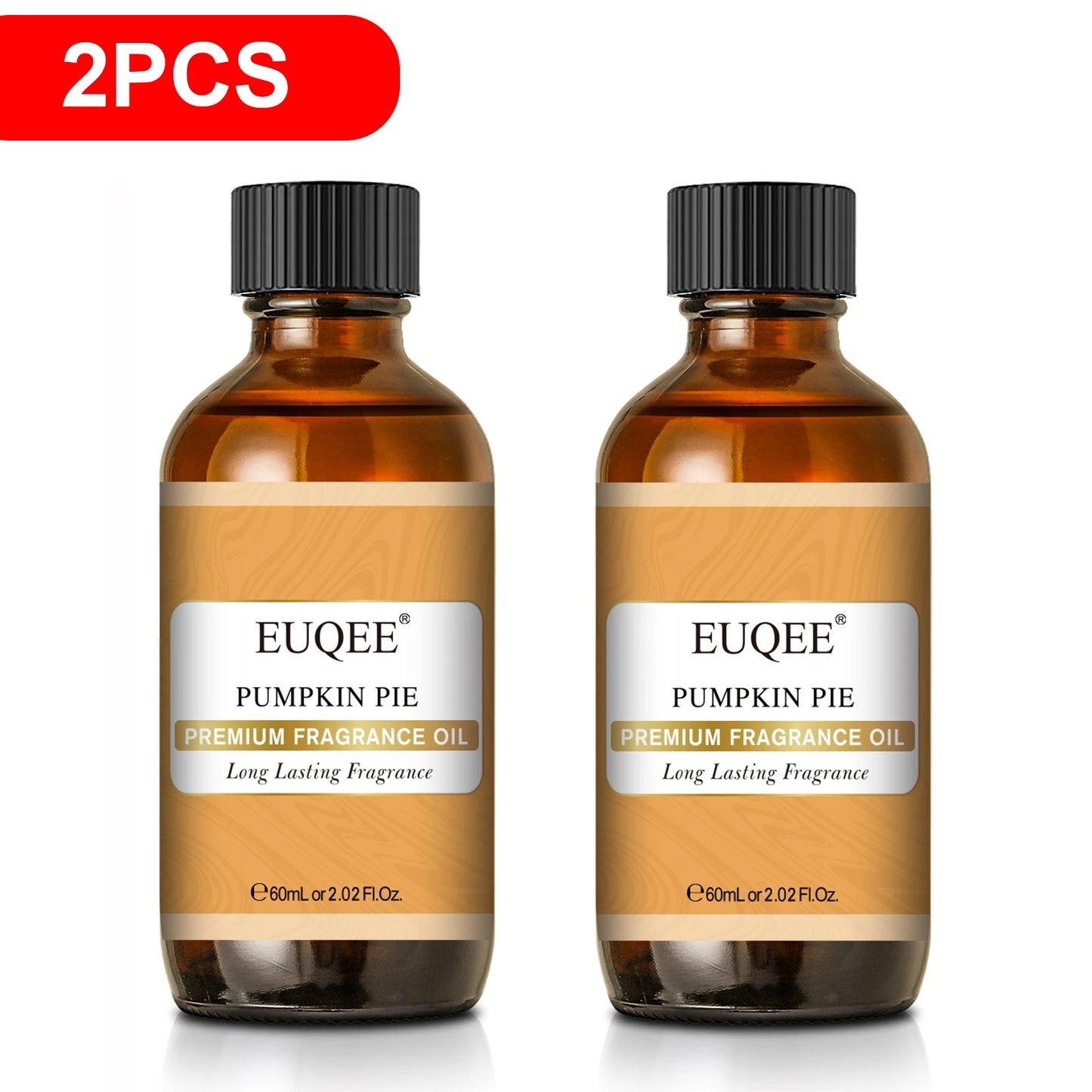 EUQEE 60ml Men's Fragrance Oils with Glass Dropper Leather Dragons Blood Forest Pine Chocolate Aroma Oils For Car Diffusion