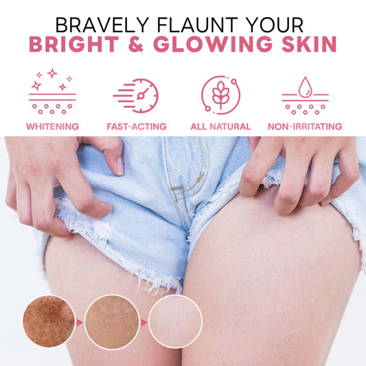 Body Whitening Cream Dark Spot Corrector for Underarms Knees Inner Thighs Brightening Moisturizing Intimate Area Lighten Lotion