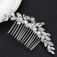 Wedding Comb Head Jewelry Bride Hair Clips Headpiece Crystal Women Tiaras Bridal Hair Accessories Women Hair Ornaments SL