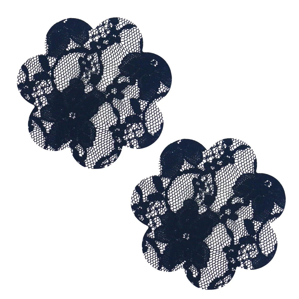 Wedding Bra Invisible Chest Patch Breathable and Anti Glare Semi Transparent Sexy Jacquard Lace Nipple Patch Disposable