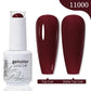 Arte Clavo 15ml Rose Red Pink Color Gel Nail Polish Autumn Winter Hot Sale Long Lasting Soak Off For Manicure Nail Art Gel