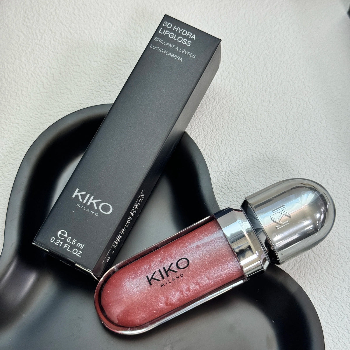 KIKO 3D Liquid Lip Gloss Mirror Colour Pearlescent Shimmer Moisturizing Waterproof Plump Glossy Lasting Not Fading Lipstick