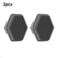 Exfoliating Silicone Brush Cleanser No Slip Handle Body Scrubber Cleans and Massages Skin Bathroom Accessories Bath Brush