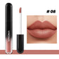 Not Easy To Fade Lip Gloss Punk Smoky Dark Brown Matte Lip Glaze Velvet Coffee Liquid Lipstick Long Lasting Makeup Sexy Lip Tint