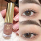 Cappuvini Liquid Matte Eye Shadow Brown Glitter Liquid Eyeshadow Stick Shimmer Natural Milk Coffee Eye Shadow Pigment Makeup 1pc