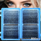 800Pcs Individual Cluster Lashes D Curl 30D 40D 50D 60D Mixed 8-16mm DIY Lash Extensions Wispy Volume False Eyelashes