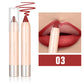 Lipstick & Lip Liner Pencil 2-in-1, Ultra Matte Lip Makeup, Smooth Glide, Buildable Color, Travel Friendly Lip Crayon