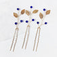 Vintage Blue Rhinestone Hair Comb Wedding Hair Accessories Bridal Hair Clip Headpiece Jewelry Bride Tiara Hair Ornament Gift