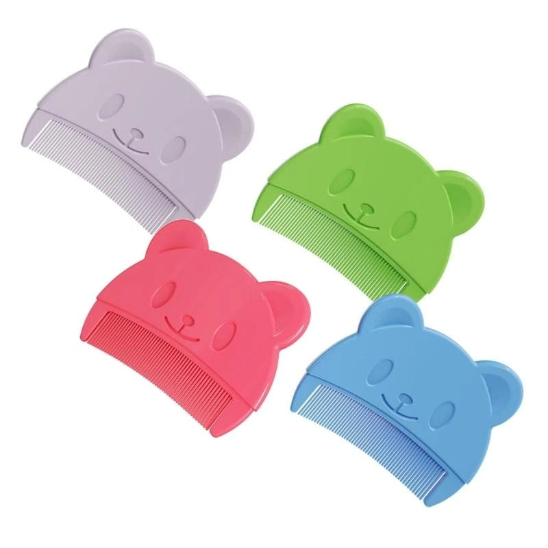 Newborn Cradle Caps Comb Bear Hair Comb Baby Sensitive Skin Soothe Comb