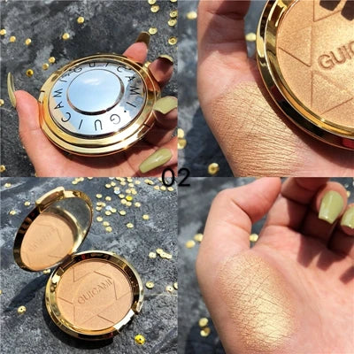 2020 Makeup Shimmer Powder Highlighter Palette Base Illuminator Highlight Face Contour Cosmetics Eyes Palette Bronzer