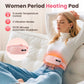 Electric Heating Pad Menstrual Cramp Massager Belt Women Period Care Hot Compress Device Vibration Abdominal Ulter Warmer Belt