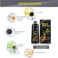 100ml/500ml Hair Dye Shampoo 3in1 Darkening Hairs Instant Gray To Black Polygonum Multiflorum Natural Coloing Cover Men Women