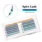 New Tinsel Premade Fans Eyelash Extension Holographic Anime Tower Tips Pro Made Eyelash Comic Feather Super Soft False Eyelashes