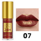 14 Colors Metallic Glitter Velvet Lip Glaze High Pigment Matte Shimmer Lip Tint Diamond Lips Korean Makeup Gifts Liquid Lipstick