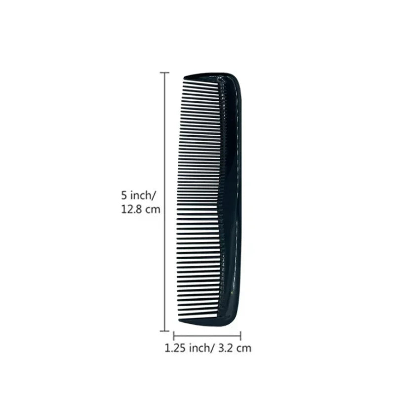 Mini Plastic Comb Small Hair Comb with Thick and Thin Teeth Portable Comb for Hotel Barber Accessories Women Hair Tools