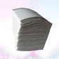 300Pcs Foldable Makeup Pads Disposable Nonwoven Facial Wipes for Makeup Removal Nail Polish Clean White 10Cm Face Cleansing Pads