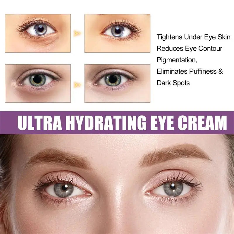 Instant Eye Bag Removal Cream Collagen Anti-Wrinkle Fade Fine Lines Firming Skin Anti Dark Circle Puffiness Brighten Eye Care