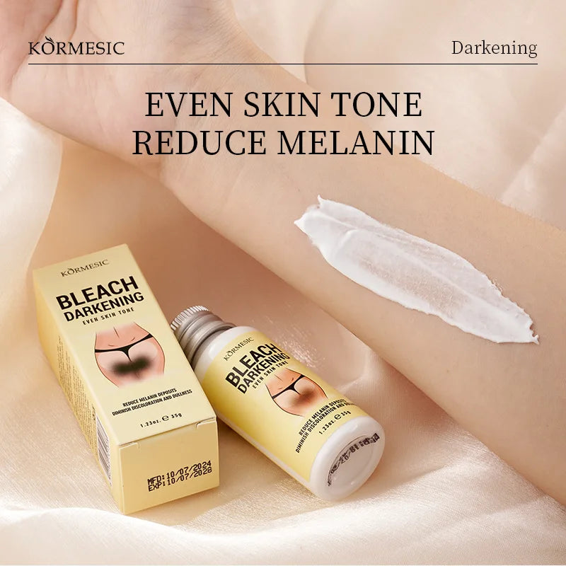 Body Whitening Cream Private Parts Underarm Dark Skin Bleaching Serum Niacinamide Whitening Lighten Dark Spots Snow Bleach Cream