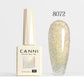 CANNI Gel Nail Polish Glitter Diamond Sparkle Color Collection Gorgeous Color HEMA FREE Soak Off UV LED Semi Permanent AurorGel